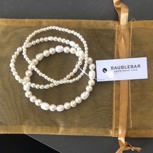 Real & Faux Pearl Bracelet